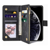 iPhone XR Wallet Case 6 1 Card Holder Flip Cover Kickstand M