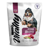 Alimento Ringo Vitality Super Premium Grain Free Para Perro Adulto Sabor Mix En Bolsa De 2kg