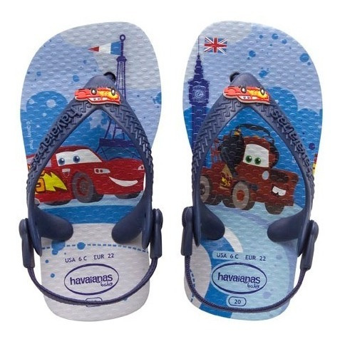 Zonazero Havaianas Ojotas Baby Cars Originales