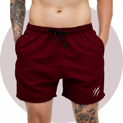 Bermuda Shorts De Tactel Masculino Academia Treino Crossfit