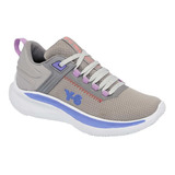 Tenis Deportivo Dama Y-6 650 Gris Trainning 3-6 *117-961 S6