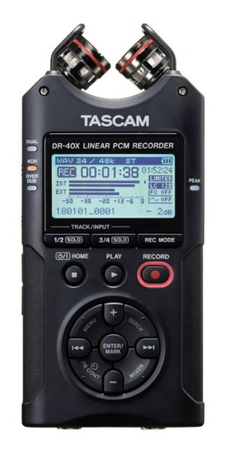 Gravador De Áudio Tascam Dr-40x