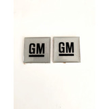 Par Emblemas Cuadro Gm General Motors Autos Chevrolet 