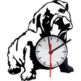 Reloj En Vinilo Lp Perros / Vinyl Clock Dogs