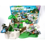 Playmobil Bastion Medieval Set 4014 Marca Geobra Incompleto 