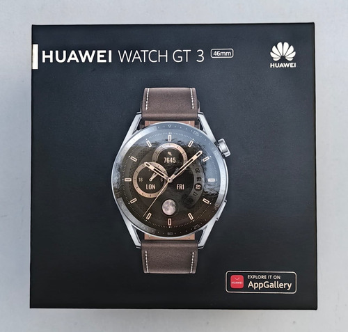 Reloj Smartwatch Huawei Gt 3 46mm 5atm Bluetooth Gps Marrón