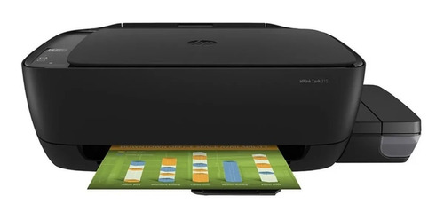 Impresora A Color Multifunción Hp Ink Tank 315 Negra 100/240