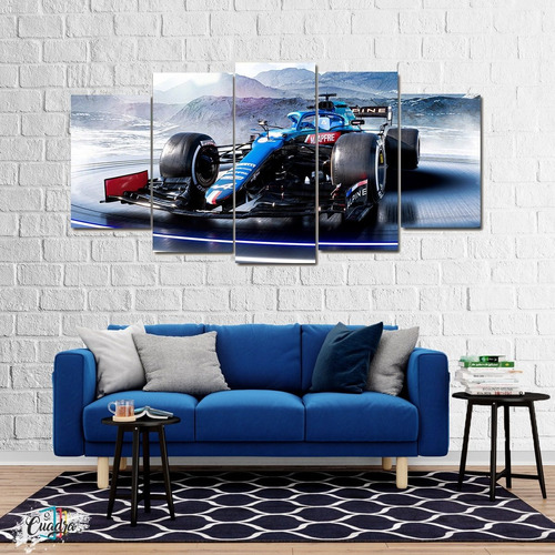 Cuadro Fernando Alonso Decorativo Personalizado Modelo 002