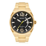 Relógio Orient Masculino Dourado Mgss1159 P2kx