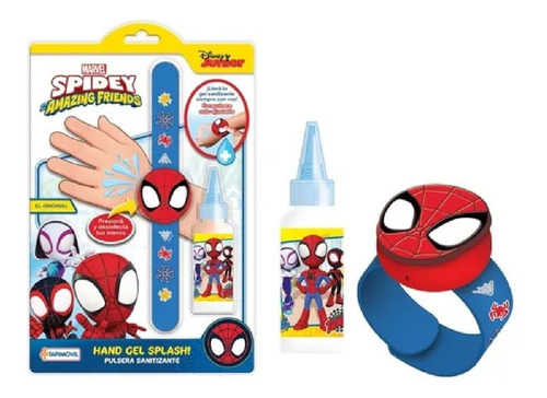 Pulsera Sanitizante Alcohol Gel Spiderman Tapimovil Distrilv