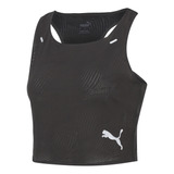 Top Puma Correr Ultraspun Mujer Negro