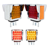 Plafón Direccional 54 Led Bicolor Keenworth Bisel Cromo