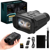 Kit Binoculares Visión Nocturna Ir Graba Video Fhd + Sd 32gb