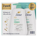 Dove Nourishing Body Wash, Sensitive Skin (23 Fl. Oz, 2 Pk)