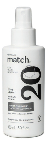O Boticário Match Lab Multibenefícios Spray 150ml