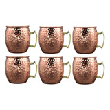 6x Cocktail Mug And Cup Bar