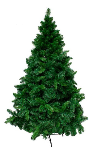 Arbol Pino De Navidad Verde 180cm Hoja Puntiaguda Artificial