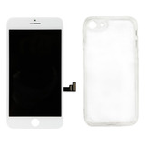 Tela Lcd Touch Para iPhone 8 Plus Branco + Capa Acrílico