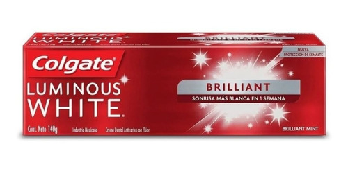 Pasta Dientes Colgate Luminous White 140 Gr