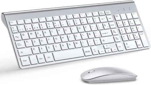 Combo De Teclado Y Mouse Inalámbrico Diseño Ergonómico