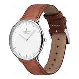 Nordgreen Nativo Escandinavo Plata Analogico Unisex Reloj Co