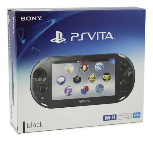 Playstation Ps Vita Color Negro