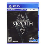 Skyrim Vr - Ps4 - Mídia Fisica