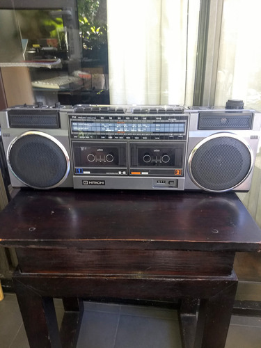 Radiograbador Hitachi Trk-w22w Stereo - A Revisar