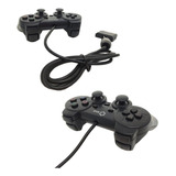 Controle Para Ps2 Com Cabo Lotus Lt-ct007