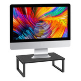 Alzador De Pantalla Monitor iMac Pc Base Escritorio Madera 