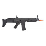 Rifle Aeg Airsoft Scar Cybergun Fn Herstal Black Licensiada