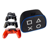 Estojo Case  Para Controles De Ps4  Ps3  Ps2