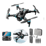 Mini Drone S4s Drone Com Camera Drone Profissional+2 Bateria