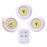 3 Luces Inalambrica Led De Emergencia Control Remoto Luz Led