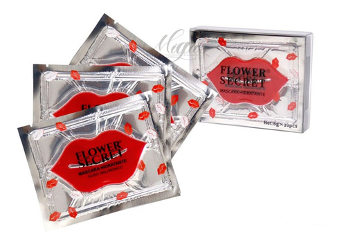 Pack 10 Mascarillas Hidratante Acido Hialuronico Para Labios