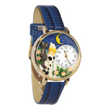Cats Night Out 3d Watch | Silver Or Gold Finish Large |