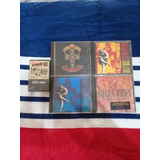 Cd's X 4 Guns And Roses + Cassette. Retro.