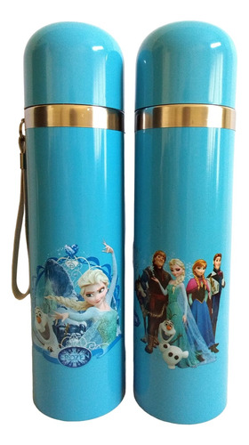 Termo Frozen Infantil  Acero Medio Litro Armonyshop