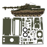 Tanque Leopard 2a4 Escala 1.43 Papercraft