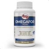 Ômega 3 Omegafor Plus 1000mg 120 Cápsulas - Vitafor Sabor Natural