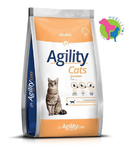 Agility Cats Gato Adulto X 10kg - E/gratis Z/oeste Huellitas