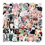 50 Stickers Anime Spy X Family Version 1