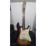 Guitarra Eléctrica Leonard Stratocaster Sunburst + Amp 5w