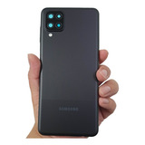Tapa Trasera Samsung Galaxy A12 Con Cristal Camara