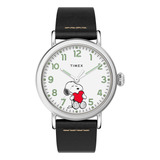 Reloj Timex X Peanuts Estándar Para Hombre De 40 Mm, Caja Pl