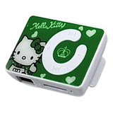 Mp3 Hello Kitty Reproductor De Música Con Auriculares Cable