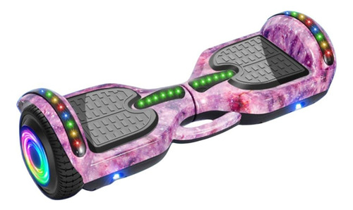 Skate Elétrico Hoverboard Lurs Hbd65s Roxo-galáxia 6.5 