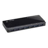 Hub Tp-link Uh720, 7 Puertos Usb 3.0 + 2 Puertos Usb 2.4a