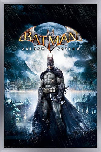 Videojuego De Dc Comics - Arkham Asylum - Póster De Pa...