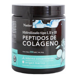 Natier Péptidos De Colágeno Hidrolizado X 250 Grs Sabor Sin Sabor